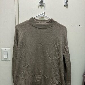 Madewell Taupe Knit Sweater